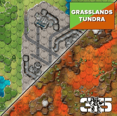 Battletech - Battle Mat - Grasslands/Tundra